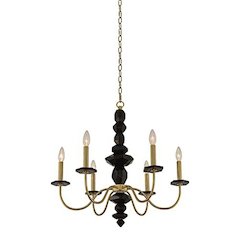 Piedra 6 Light Chandelier