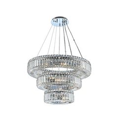 Rondelle (12 + 18 + 26) Inch 3 Tier Pendant