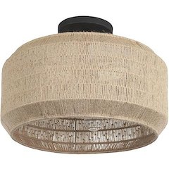 Cebu 16 Inch Semi Flush