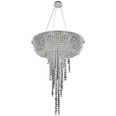 Cascata 32 Inch Convertible Pendant - Flush Mount