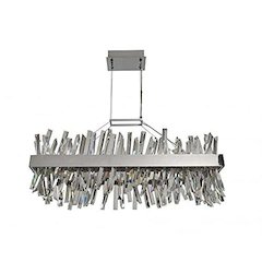 Glacier 36 Inch LED Rectangular Island