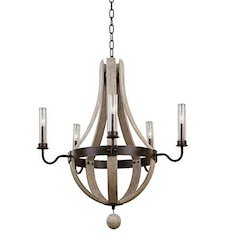 Harper 5 Light Outdoor Chandelier