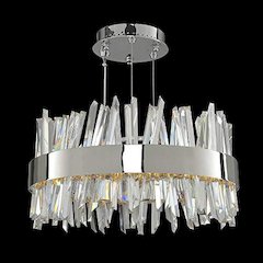 Glacier 20 Inch LED Round Pendant