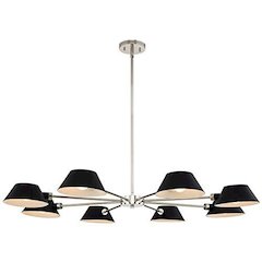 Bruno 8 Light Chandelier