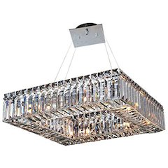 Quadro 18 Inch Square Pendant