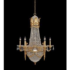 Marseille 6 Arm Chandelier