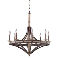 Coronado 8 Light Round Chandelier