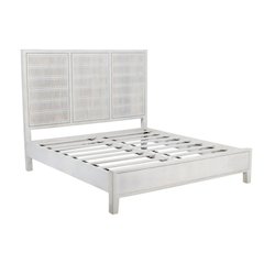 Sarah Queen Bed in Brushed Ivory