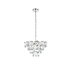 Adaline 16 Inch Chandelier In Chrome