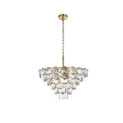 Adaline 24 Inch Chandelier In Satin Gold