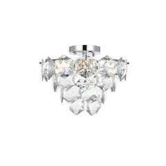 Adaline 16 Inch Flush Mount In Chrome