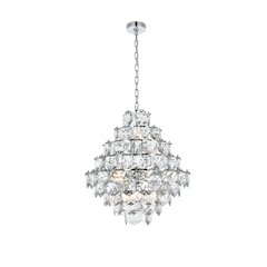Adaline 24 Inch Chandelier In Chrome