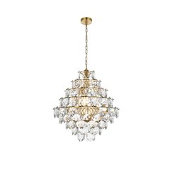 Adaline 24 Inch Chandelier In Satin Gold