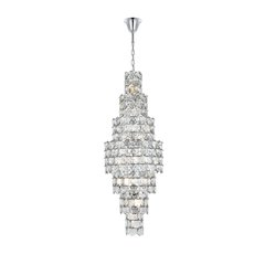 Adaline 24 Inch Chandelier In Chrome