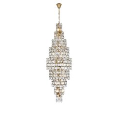 Adaline 30 Inch Chandelier In Satin Gold