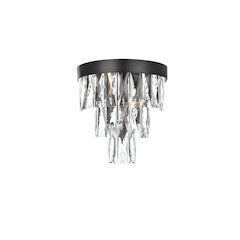 Josephine 10 Inch Wall Sconce In Black