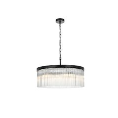 Harlow 24 Inch Chandelier In Black