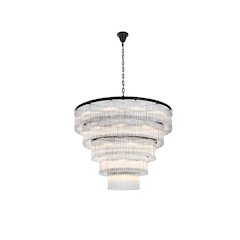 Harlow 48 inch Chandelier in Black
