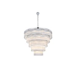 Harlow 48 inch Chandelier in Chrome