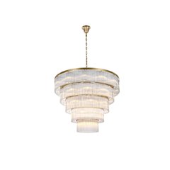 Harlow 48 inch Chandelier in Satin Gold