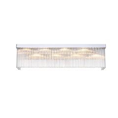 Harlow 34 inch Wall Sconce in Chrome