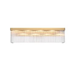 Harlow 34 inch Wall Sconce in Satin Gold