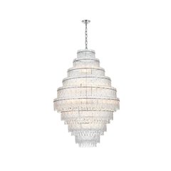 Emilia 36 inch Chandelier in Chrome