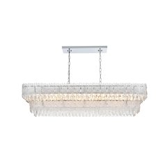 Emilia 50 inch Chandelier in Chrome