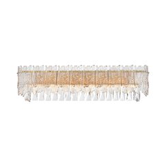 Emilia 27 inch Wall Sconce in Satin Gold