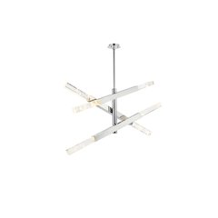 Ari 3-Bar Pendant In Chrome
