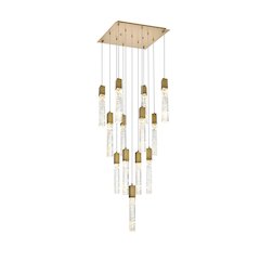 Aurora 26 inch Pendant in Satin Gold