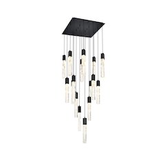 Aurora 30 inch Pendant in Black
