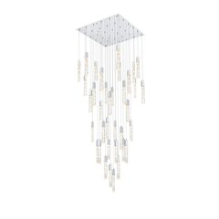 Aurora 42 inch Chandelier in Chrome