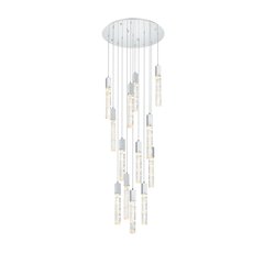 Aurora 30 inch Chandelier in Chrome