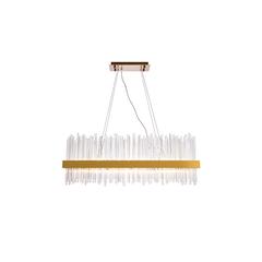 Dallas 20 light Gold Chandelier Clear Royal Cut Crystal