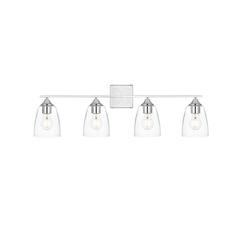 Harris 4 light Chrome and Clear Bath Sconce