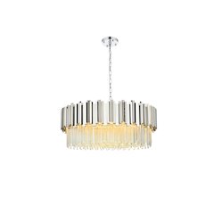 Willow 32 Inch Chandelier In Chrome