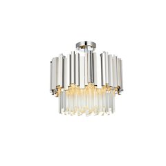 Willow 16 Inch Flush Mount In Chrome