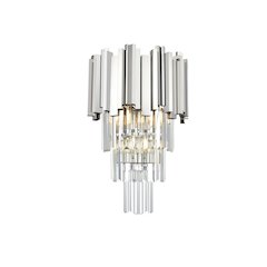 Willow 12 Inch Wall Sconce In Chrome