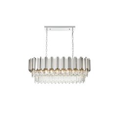 Willow 36 Inch Chandelier In Chrome