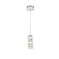 Aston 6.5 inch LED Pendant in Chrome