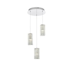 Aston 16 inch LED Pendant in Chrome