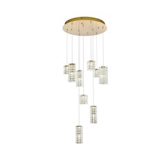 Aston 24 inch LED Pendant in Satin Gold