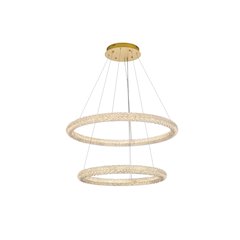 Bowen 35.5 inch LED chandelier in Satin Gold