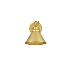 Bentley 1 light Brass Bath Sconce