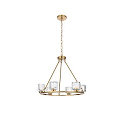 Cadence 26 Inch Chandelier In Satin Gold