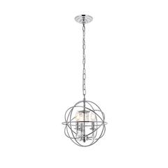 Wallace 3 light Chrome Pendant