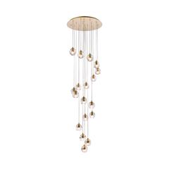 Eren 18 lights Gold pendant