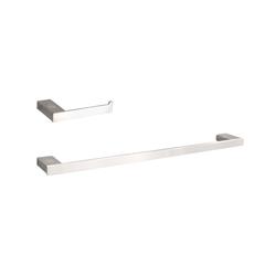 Sofia 2-Piece Bathroom Hardware Set in Brushed Nickel