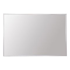 Aluminum Frame Rectangle Mirror 24x36 In Silver